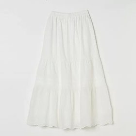 【マージュール/marjour】 【HPS別注】HEM LACE COTTON SKIRT人気、トレンドファッション・服の通販 founy(ファニー) ファッション Fashion レディースファッション WOMEN スカート Skirt ストレッチ Stretch デニム Denim ペチコート Petticoat レギンス Leggings レース Race 別注 Special Order 洗える Washable |ID:prp329100004411120