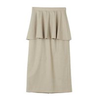 【エクラ/eclat】の【三尋木奈保さん別注】ペプラムスカート 人気、トレンドファッション・服の通販 founy(ファニー) ファッション Fashion レディースファッション Fashion for Women スカート Skirts なめらか Smooth, Silky Texture ドレープ Drape, Draping Fabric ペプラム Peplum, Flared Hem ボトム Bottoms, Lower Wear 別注 Limited Edition, Custom Order 春 Spring |ID:prp329100004411123