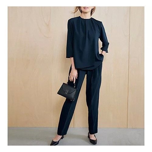 【イーバイエクラ/E by eclat】の【とろみ】究極のテーパードパンツ 人気、トレンドファッション・服の通販 founy(ファニー) 　ファッション　Fashion　レディースファッション　WOMEN　パンツ　Pants　とろみ　Thickness　ドレープ　Drape　ビジネス 仕事 通勤　Business　エレガント 上品　Elegant　洗える　Washable　other-2|ID: prp329100004411128 ipo3291000000031262519