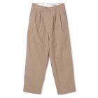 【ヤエカ/YAECA】の2タックテーパードチノ 人気、トレンドファッション・服の通販 founy(ファニー) ファッション Fashion レディースファッション Fashion for Women 送料無料 Free Shipping 2025年 2025 2025春夏・S/S Spring/Summer 2025 SS25 スラックス Slacks, Dress Pants フロント Front, Front Design ヴィンテージ Vintage Style 定番 Standard, Basic Item 洗える Machine Washable thumbnail khaki|ID: prp329100004411131 ipo3291000000033141693