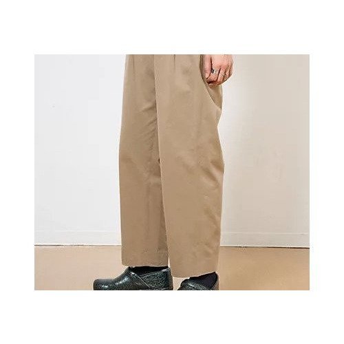 【ヤエカ/YAECA】の2タックテーパードチノ 人気、トレンドファッション・服の通販 founy(ファニー) 　ファッション　Fashion　レディースファッション　Fashion for Women　送料無料　Free Shipping　2025年　2025　2025春夏・S/S　Spring/Summer 2025 SS25　スラックス　Slacks, Dress Pants　フロント　Front, Front Design　ヴィンテージ　Vintage Style　定番　Standard, Basic Item　洗える　Machine Washable　other-3|ID: prp329100004411131 ipo3291000000033141696