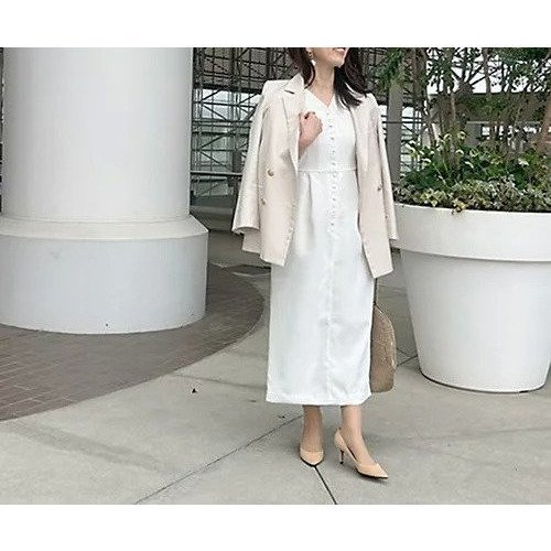 【エムセブンデイズ/M7days】のすっきり見えコクーンワンピース 人気、トレンドファッション・服の通販 founy(ファニー) 　ファッション　Fashion　レディースファッション　Fashion for Women　ワンピース　Dresses　コクーン　Cocoon, Cocoon Silhouette　スリーブ　Sleeve, Long Sleeve / Short Sleeve　ドッキング　Docking, Mixed Material　洗える　Machine Washable　other-3|ID: prp329100004411135 ipo3291000000032718073