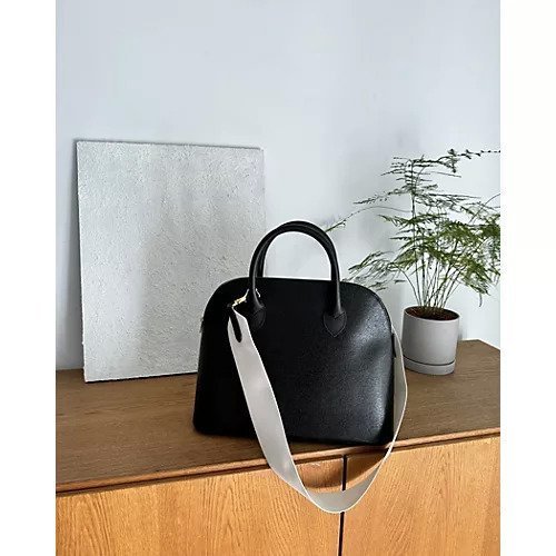 【徳原文子/Fumiko Tokuhara】の【Marisol別注】SEMICIRCLE M 人気、トレンドファッション・服の通販 founy(ファニー) 　ファッション　Fashion　レディースファッション　WOMEN　キャンバス　Canvas　クラシカル　Classical　コーティング　Coating　ショルダー　Shoulder　シルバー　Silver　ストライプ　Stripe　ボストン　Boston　ボストンバッグ　Boston Bag　エレガント 上品　Elegant　別注　Special Order　other-3|ID: prp329100004411138 ipo3291000000032246000