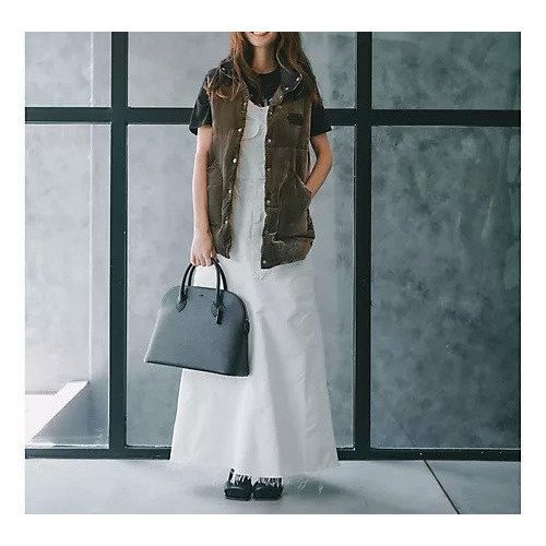 【徳原文子/Fumiko Tokuhara】の【Marisol別注】SEMICIRCLE M 人気、トレンドファッション・服の通販 founy(ファニー) 　ファッション　Fashion　レディースファッション　Fashion for Women　キャンバス　Canvas, Canvas Fabric　クラシカル　Classical, Vintage-Inspired　コーティング　Coating, Coated Finish　ショルダー　Shoulder, Shoulder Strap　シルバー　Silver, Metallic Silver　ストライプ　Stripe, Striped Pattern　ボストン　Boston　ボストンバッグ　Boston Bag, Retro Bag　エレガント 上品　Elegant　別注　Limited Edition, Custom Order　other-3|ID: prp329100004411138 ipo3291000000032718161