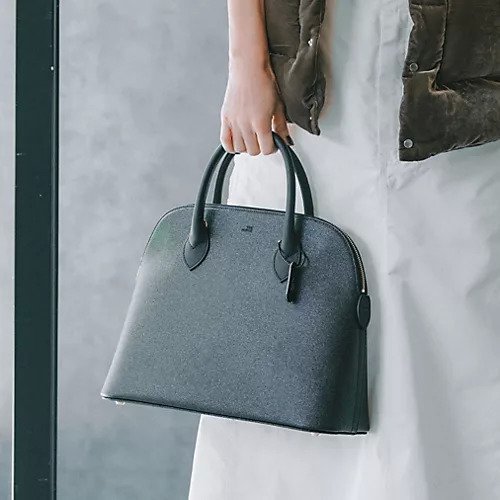 【徳原文子/Fumiko Tokuhara】の【Marisol別注】SEMICIRCLE M 人気、トレンドファッション・服の通販 founy(ファニー) 　ファッション　Fashion　レディースファッション　Fashion for Women　キャンバス　Canvas, Canvas Fabric　クラシカル　Classical, Vintage-Inspired　コーティング　Coating, Coated Finish　ショルダー　Shoulder, Shoulder Strap　シルバー　Silver, Metallic Silver　ストライプ　Stripe, Striped Pattern　ボストン　Boston　ボストンバッグ　Boston Bag, Retro Bag　エレガント 上品　Elegant　別注　Limited Edition, Custom Order　other-3|ID: prp329100004411138 ipo3291000000033528467