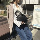 【ノーリーズ/NOLLEY'S】のラウンドボストンバッグ ブラック|ID: prp329100004411147 ipo3291000000031713274