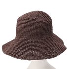 【ラファエロベッティーニ/Raffaello Bettini】のビスコースラフィアハット ブラウン|ID:prp329100004411168