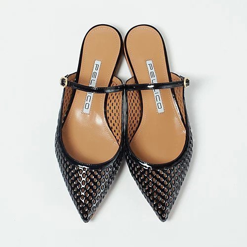 【エクラ/eclat】の【三尋木奈保さん別注】パンチングレザーミュール インテリア・キッズ・メンズ・レディースファッション・服の通販 founy(ファニー) ファッション Fashion レディースファッション Fashion for Women エレガント 上品 Elegant フラット Flat, Flat Shoes ラップ Wrap, Wrap Design 人気 Popular, Best Seller 別注 Limited Edition, Custom Order エナメルブラック|ID: prp329100004411170 ipo3291000000034758483