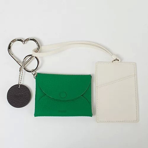 【ヴァジック/VASIC】の【HPS別注】Charm Set インテリア・キッズ・メンズ・レディースファッション・服の通販 founy(ファニー) 　ファッション　Fashion　レディースファッション　Fashion for Women　セットアップ　Matching Sets　アウトドア　Outdoor Clothing　春　Spring　クロコ　Crocodile, Croc Embossed　シルバー　Silver, Metallic Silver　セットアップ　Set-Up, Coordinated Outfit　チャーム　Charm, Pendant　トレンド　Trend, Trending Now　人気　Popular, Best Seller　バランス　Balance, Style Balance　フェミニン　Feminine, Girly　別注　Limited Edition, Custom Order　マニッシュ　Mannish, Boyish　ミックス　Mix, Mixed Style　メタル　Metal, Metal Parts　リップ　Lip, Lip Motif　エレガント 上品　Elegant　Harmony Glade(White x Green)|ID: prp329100004411173 ipo3291000000034134493