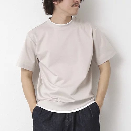 【ノーリーズ グッドマン/NOLLEY'S goodman / MEN】の《接触冷感》スーピマコットン ダブルカラーTee 25SS インテリア・キッズ・メンズ・レディースファッション・服の通販 founy(ファニー) https://founy.com/ ファッション Fashion メンズファッション MEN 2025年 2025 2025春夏・S/S Ss,Spring/Summer,2025 インナー Inner クール Cool シルケット Mercerization ジャケット Jacket ダブル Double ブルゾン Blouson リラックス Relax |ID: prp329100004411191 ipo3291000000030803400