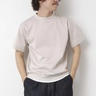 【ノーリーズ グッドマン/NOLLEY'S goodman / MEN】の《接触冷感》スーピマコットン ダブルカラーTee 25SS グレーベージュ|ID: prp329100004411191 ipo3291000000030803401