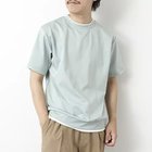 【ノーリーズ グッドマン/NOLLEY'S goodman / MEN】の《接触冷感》スーピマコットン ダブルカラーTee 25SS ミントグリーン|ID: prp329100004411191 ipo3291000000032272946