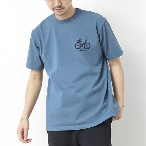 【ノーリーズ グッドマン/NOLLEY'S goodman / MEN】の【STONEWOLD】BIKE T プリントTシャツ 25SS インテリア・キッズ・メンズ・レディースファッション・服の通販 founy(ファニー) 　ファッション　Fashion　メンズファッション　MEN　2025年　2025　2025春夏・S/S　Ss,Spring/Summer,2025　プリント　Print　ブルー|ID: prp329100004411192 ipo3291000000031718823