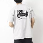 【ノーリーズ グッドマン/NOLLEY'S goodman / MEN】の【STONEWOLD】SLOWLY WAGON バックプリントTシャツ 25SS グレーベージュ|ID: prp329100004411193 ipo3291000000030803416