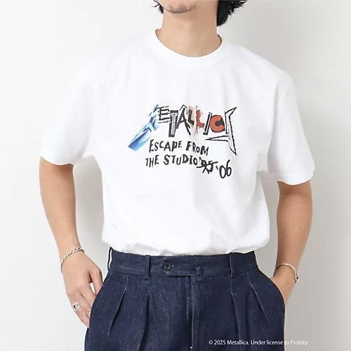 【ノーリーズ グッドマン/NOLLEY'S goodman / MEN】の【GOOD ROCK SPEED】別注 アーティスト/キャラクター/企業 プリントTシャツ 25SS インテリア・キッズ・メンズ・レディースファッション・服の通販 founy(ファニー) 　ファッション　Fashion　メンズファッション　Fashion for Men　インナー　Innerwear　ヴィンテージ　Vintage Style　キャラクター　Character, Licensed Characters　シンプル　Simple, Minimal　ジャケット　Jacket, Outerwear　ニューヨーク　New York, NYC Style　ネコ　Cat, Feline Motif　人気　Popular, Best Seller　猫　Cat, Kitty　フロント　Front, Front Design　プリント　Print, Printed Pattern　別注　Limited Edition, Custom Order　メタル　Metal, Metal Parts　リラックス　Relax, Relaxed Fit　ワーク　Workwear, Utility Style　2025年　2025　2025春夏・S/S　Spring/Summer 2025 SS25　ホワイト系2|ID: prp329100004411197 ipo3291000000031718749