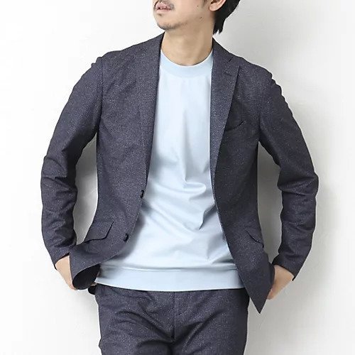 【ノーリーズ グッドマン/NOLLEY'S goodman / MEN】の《ビジカジ/セットアップ対応》ドットサッカーストレッチジャケット 25SS インテリア・キッズ・メンズ・レディースファッション・服の通販 founy(ファニー) https://founy.com/ ファッション Fashion メンズファッション Fashion for Men セットアップ Matching Sets 2025年 2025 2025春夏・S/S Spring/Summer 2025 SS25 サッカー Seersucker, Summer Fabric ジャケット Jacket, Outerwear スタイリッシュ Stylish, Fashionable ストレッチ Stretch, Stretchy Fabric セットアップ Set-Up, Coordinated Outfit ビジネス 仕事 通勤 Business / Work / Commuting フロント Front, Front Design ポケット Pocket, Pocket Detail ポロシャツ Polo Shirt, Collared Tee |ID: prp329100004411211 ipo3291000000033474864