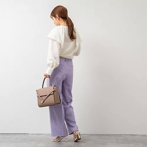 【ノーリーズ/NOLLEY'S】のシアースラブフリルブラウス 人気、トレンドファッション・服の通販 founy(ファニー) 　ファッション　Fashion　レディースファッション　WOMEN　トップス・カットソー　Tops/Tshirt　シャツ/ブラウス　Shirts/Blouses　2025年　2025　2025春夏・S/S　Ss,Spring/Summer,2025　おすすめ　Recommend　シアー　Sheer　タイトスカート　Tight Skirt　デニム　Denim　パール　Pearl　フリル　Frills　other-3|ID: prp329100004415259 ipo3291000000031712552