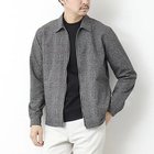 【ノーリーズ グッドマン/NOLLEY'S goodman / MEN】の【COOL DOTS/クールドッツ】《吸水速乾》ジップシャツブルゾン 25SS グレー系その他|ID: prp329100004415267 ipo3291000000030828406