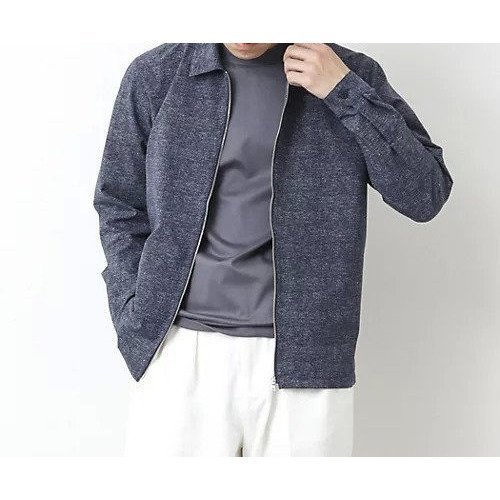 【ノーリーズ グッドマン/NOLLEY'S goodman / MEN】の【COOL DOTS/クールドッツ】《吸水速乾》ジップシャツブルゾン 25SS インテリア・キッズ・メンズ・レディースファッション・服の通販 founy(ファニー) 　ファッション　Fashion　メンズファッション　MEN　ウォッシャブル　Washable　吸水　Water Absorption　シルバー　Silver　ジャケット　Jacket　ストレッチ　Stretch　定番　Standard　ポケット　Pocket　リラックス　Relax　2025年　2025　2025春夏・S/S　Ss,Spring/Summer,2025　ネイビー|ID: prp329100004415267 ipo3291000000031719105