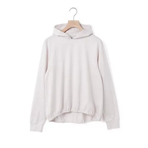 【ミディウミ/MidiUmi】のフード付きプルオーバー インテリア・キッズ・メンズ・レディースファッション・服の通販 founy(ファニー) 　ファッション　Fashion　レディースファッション　WOMEN　トップス・カットソー　Tops/Tshirt　プルオーバー　Pullover　インナー　Inner　カットソー　Cut And Sew　コクーン　Cocoon　シンプル　Simple　ライトグレー|ID: prp329100004417372 ipo3291000000030841195