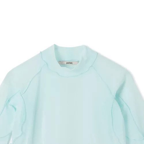 【ペレック/pelleq】のtransformation highneck 人気、トレンドファッション・服の通販 founy(ファニー) 　ファッション　Fashion　レディースファッション　Fashion for Women　2025年　2025　2025春夏・S/S　Spring/Summer 2025 SS25　シアー　Sheer, See-Through　チュール　Tulip, Tulip Motif　フィット　Fit, Slim Fit　レギュラー　Regular, Standard Fit　洗える　Machine Washable　other-3|ID: prp329100004418972 ipo3291000000031262001