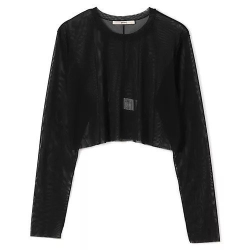 【ペレック/pelleq】のtulle long sleeve 人気、トレンドファッション・服の通販 founy(ファニー) 　ファッション　Fashion　レディースファッション　WOMEN　トップス・カットソー　Tops/Tshirt　2025年　2025　2025春夏・S/S　Ss,Spring/Summer,2025　エアリー　Airy　チュール　Tulle　フェミニン　Feminine　夏　Summer　春　Spring　S/S・春夏　Ss・Spring/Summer　洗える　Washable　長袖　Long Sleeve　 other-1|ID: prp329100004418974 ipo3291000000030851482