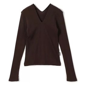 【フォトコピュー/PHOTOCOPIEU】のV-NECK TOP 人気、トレンドファッション・服の通販 founy(ファニー) ファッション Fashion レディースファッション WOMEN トップス・カットソー Tops/Tshirt Vネック V-Neck 2025年 2025 2025春夏・S/S Ss,Spring/Summer,2025 今季 This Season 洗える Washable 長袖 Long Sleeve |ID:prp329100004418980