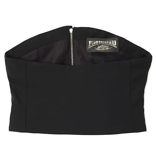 【フォトコピュー/PHOTOCOPIEU】のBUSTIER インテリア・キッズ・メンズ・レディースファッション・服の通販 founy(ファニー) 　ファッション　Fashion　レディースファッション　Fashion for Women　トップス・カットソー　Cut & Sew Tops　ビスチェ　Bustiers & Corset Tops / Layered Bustier Style　2025年　2025　2025春夏・S/S　Spring/Summer 2025 SS25　スーツ　Suit, Formalwear　ビスチェ　Bustier, Corset Top　フィット　Fit, Slim Fit　フェミニン　Feminine, Girly　BLACK|ID: prp329100004418982 ipo3291000000035315870