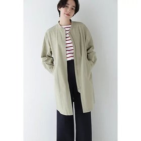 【ヒューマンウーマン/HUMAN WOMAN】のコットンナイロンダンプスタンドカラーコート 人気、トレンドファッション・服の通販 founy(ファニー) ファッション Fashion レディースファッション WOMEN アウター Coat Outerwear コート Coats おすすめ Recommend シンプル Simple スタンダード Standard スタンド Stand ボトム Bottom ロング Long ワッシャー Washer 軽量 Lightweight |ID:prp329100004419004