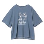 【パロットキャンバス/PARROTT CANVAS】のPOOLSIDE S/S T-SHIRT BLUE JEAN|ID: prp329100004420482 ipo3291000000036280064