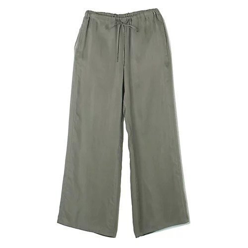 【ル グラジック/LE GLAZIK】のシルキーパンツ インテリア・キッズ・メンズ・レディースファッション・服の通販 founy(ファニー) 　ファッション　Fashion　レディースファッション　Fashion for Women　パンツ　Pants & Trousers　キュプラ　Cupro, Eco Fabric　洗える　Machine Washable　ライトグレー|ID: prp329100004420489 ipo3291000000031888714