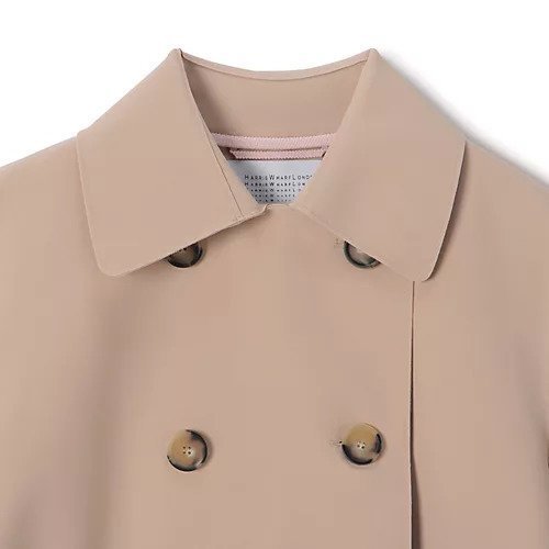 【ハリス ワーフ ロンドン/HARRIS WHARF LONDON】のWomen cropped trench scuba 人気、トレンドファッション・服の通販 founy(ファニー) 　ファッション　Fashion　レディースファッション　Fashion for Women　クラシカル　Classical, Vintage-Inspired　クロップド　Cropped, Short Length　ジャケット　Jacket, Outerwear　スタイリッシュ　Stylish, Fashionable　ダブル　Double, Double-Breasted　トレンチ　Trench, Trench Coat　エレガント 上品　Elegant　other-3|ID: prp329100004420501 ipo3291000000032620526