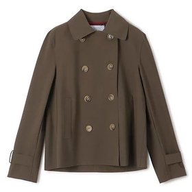 【ハリス ワーフ ロンドン/HARRIS WHARF LONDON】 Women cropped trench scuba人気、トレンドファッション・服の通販 founy(ファニー) ファッション Fashion レディースファッション Fashion for Women クラシカル Classical, Vintage-Inspired クロップド Cropped, Short Length ジャケット Jacket, Outerwear スタイリッシュ Stylish, Fashionable ダブル Double, Double-Breasted トレンチ Trench, Trench Coat エレガント 上品 Elegant |ID:prp329100004420501