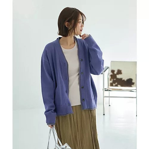 【スタイルデリ/STYLE DELI】のカラーレイヤードカーディガン 人気、トレンドファッション・服の通販 founy(ファニー) 　ファッション　Fashion　レディースファッション　Fashion for Women　トップス・カットソー　Cut & Sew Tops　カーディガン・羽織り　Layered Style Cardigans　春　Spring　カーディガン　Cardigan, Knitwear　シンプル　Simple, Minimal　ストレート　Straight, Straight Cut　フォルム　Silhouette, Form　フロント　Front, Front Design　ポケット　Pocket, Pocket Detail　マーブル　Marble, Marble Pattern　冬　Winter / This Winter　A/W・秋冬　Autumn/Winter　 other-1|ID: prp329100004422136 ipo3291000000034483575