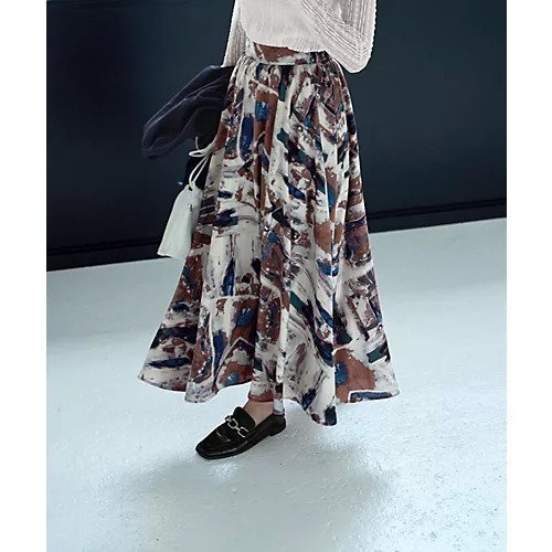【スタイルデリ/STYLE DELI】のアート柄ロングサーキュラースカート インテリア・キッズ・メンズ・レディースファッション・服の通販 founy(ファニー) https://founy.com/ ファッション Fashion レディースファッション WOMEN スカート Skirt インナー Inner エレガント 上品 Elegant カットソー Cut And Sew ギャザー Gather サテン Satin ジャケット Jacket スウェット Sweat スニーカー Sneakers スリット Slit セットアップ Set Up ドレープ Drape パーカー Hoodie フェミニン Feminine フォルム Form フレア Flare フロント Front ブルゾン Blouson プリント Print プリーツ Pleats ミックス Mix リアル Real ループ Loop ロング Long 夏 Summer |ID: prp329100004422140 ipo3291000000030879809