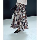 【スタイルデリ/STYLE DELI】のアート柄ロングサーキュラースカート ブルーミックス|ID: prp329100004422140 ipo3291000000030879810