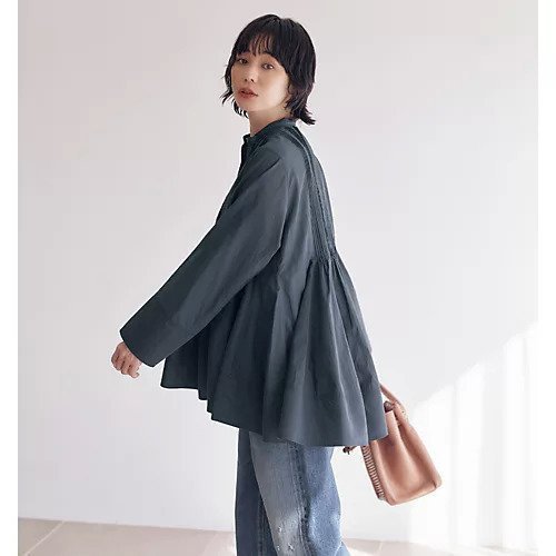 【カレンソロジー/Curensology】の【LEE別注】【洗える】エアリーフレアブラウス 人気、トレンドファッション・服の通販 founy(ファニー) 　ファッション　Fashion　レディースファッション　Fashion for Women　トップス・カットソー　Cut & Sew Tops　シャツ・ブラウス・オフィスカジュアル　Elegant Blouses & Button-Ups　ドレープ　Drape, Draping Fabric　フレア　Flare, Flared　別注　Limited Edition, Custom Order　定番　Standard, Basic Item　洗える　Machine Washable　other-2|ID: prp329100004424159 ipo3291000000033139891