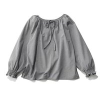 【トゥエルブクローゼット/12closet】の【福田麻琴さんコラボ】【洗える】ギンガムチェック前後2wayブラウス 人気、トレンドファッション・服の通販 founy(ファニー) ファッションモデル・俳優・女優 Models 女性 Women 福田麻琴 Fukuda Makoto ファッション Fashion レディースファッション WOMEN トップス・カットソー Tops/Tshirt シャツ/ブラウス Shirts/Blouses ギャザー Gather ギンガム Gingham コラボ Collaboration サッカー Soccer シンプル Simple スモック Smock チェック Check フォルム Form リボン Ribbon 洗える Washable |ID:prp329100004424160