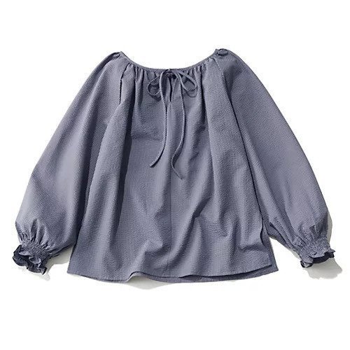 【トゥエルブクローゼット/12closet】の【コラボ】【洗える】ギンガムチェック前後2wayブラウス インテリア・キッズ・メンズ・レディースファッション・服の通販 founy(ファニー) 　ファッション　Fashion　レディースファッション　Fashion for Women　トップス・カットソー　Cut & Sew Tops　シャツ・ブラウス・オフィスカジュアル　Elegant Blouses & Button-Ups　ギャザー　Gathered, Ruffled　ギンガム　Gingham, Gingham Fabric　コラボ　Collaboration, Collab　サッカー　Seersucker, Summer Fabric　シンプル　Simple, Minimal　スモック　Smock, Smock Dress　チェック　Check, Plaid, Tartan　フォルム　Silhouette, Form　リボン　Ribbon, Bow　洗える　Machine Washable　モーブ|ID: prp329100004424160 ipo3291000000035752023