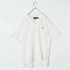 【ポロラルフローレン/POLO RALPH LAUREN】 CLASSICS LINEN CAMP SHIRT人気、トレンドファッション・服の通販 founy(ファニー) ファッション Fashion レディースファッション WOMEN トップス・カットソー Tops/Tshirt シャツ/ブラウス Shirts/Blouses スリット Slit パッチ Patch フロント Front ボックス Box ポケット Pocket リネン Linen 夏 Summer |ID:prp329100004424163