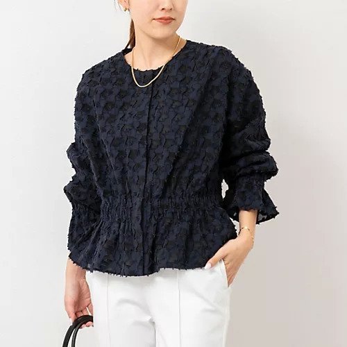 【ノーリーズ/NOLLEY'S】のジオメトリックジャガードブラウス インテリア・キッズ・メンズ・レディースファッション・服の通販 founy(ファニー) https://founy.com/ ファッション Fashion レディースファッション WOMEN トップス・カットソー Tops/Tshirt シャツ/ブラウス Shirts/Blouses 2025年 2025 2025春夏・S/S Ss,Spring/Summer,2025 おすすめ Recommend シンプル Simple タイトスカート Tight Skirt タンク Tank エレガント 上品 Elegant 夏 Summer |ID: prp329100004424169 ipo3291000000031712309