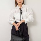 【ノーリーズ/NOLLEY'S】のフリル衿シャツ オフホワイト|ID: prp329100004424170 ipo3291000000031821792