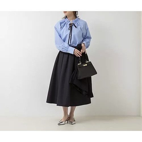 【ノーリーズ/NOLLEY'S】のフリル衿シャツ 人気、トレンドファッション・服の通販 founy(ファニー) 　ファッション　Fashion　レディースファッション　WOMEN　トップス・カットソー　Tops/Tshirt　シャツ/ブラウス　Shirts/Blouses　2025年　2025　2025春夏・S/S　Ss,Spring/Summer,2025　おすすめ　Recommend　インナー　Inner　ウォッシャブル　Washable　ジャケット　Jacket　スウェット　Sweat　セレモニー　Ceremony　フリル　Frills　リボン　Ribbon　other-2|ID: prp329100004424170 ipo3291000000031821793