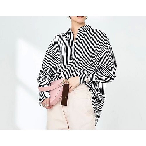 【ノーリーズソフィー/NOLLEY'S sophi】のタンブラーストライプ3WAYシャツ インテリア・キッズ・メンズ・レディースファッション・服の通販 founy(ファニー) 　ファッション　Fashion　レディースファッション　WOMEN　トップス・カットソー　Tops/Tshirt　シャツ/ブラウス　Shirts/Blouses　2025年　2025　2025春夏・S/S　Ss,Spring/Summer,2025　カシュクール　Cachecoeur　ストライプ　Stripe　タンブラー　Tumbler　フロント　Front　リラックス　Relax　エレガント 上品　Elegant　人気　Popularity　秋　Autumn/Fall　ブルー系その他7|ID: prp329100004424171 ipo3291000000031902497