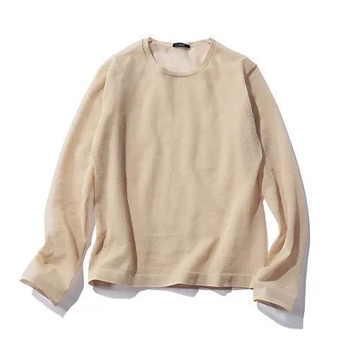 【イレーヴ/YLEVE】の【五明祐子さんセレクト】【洗える】POLYESTER RAMMY SHEER KN P/O 人気、トレンドファッション・服の通販 founy(ファニー) 　ファッション　Fashion　レディースファッション　Fashion for Women　シンプル　Simple, Minimal　エレガント 上品　Elegant　洗える　Machine Washable　other-3|ID: prp329100004424175 ipo3291000000032537178