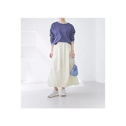 【エミ/emmi】の【洗える】ロゴジャガードゴムドロスト スカート 人気、トレンドファッション・服の通販 founy(ファニー) 　ファッション　Fashion　レディースファッション　Fashion for Women　スカート　Skirts　ジャカード／ジャガード　Jacquard, Woven Pattern　スポーティ　Sporty, Casual Athletic　バルーン　Balloon, Balloon Silhouette　メッシュ　Mesh, Net Fabric　ロング　Long, Long-Length　夏　Summer　洗える　Machine Washable　other-3|ID: prp329100004424182 ipo3291000000034955800