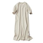 【トゥエルブクローゼット/12closet】の【コラボ】【洗える】リネン見えパフ袖ワンピース ベージュ|ID: prp329100004424194 ipo3291000000034941807