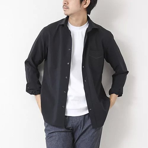 【ノーリーズ グッドマン/NOLLEY'S goodman / MEN】のEVALET《防しわ/ストレッチ》カッタウェイシャツ 25SS インテリア・キッズ・メンズ・レディースファッション・服の通販 founy(ファニー) 　ファッション　Fashion　メンズファッション　MEN　インナー　Inner　春　Spring　カーディガン　Cardigan　吸水　Water Absorption　抗菌　Antibacterial　ショーツ　Shorts　ジャケット　Jacket　ストレッチ　Stretch　デニム　Denim　リゾート　Resort　S/S・春夏　Ss・Spring/Summer　おすすめ　Recommend　夏　Summer　ギフト プレゼント　Gift Present　2025年　2025　2025春夏・S/S　Ss,Spring/Summer,2025　ネイビー|ID: prp329100004424243 ipo3291000000031719020