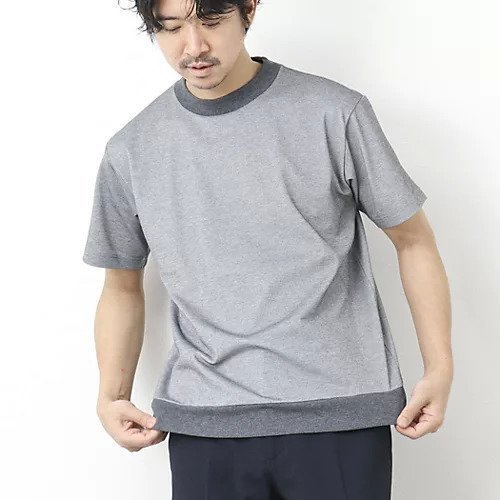 【ノーリーズ グッドマン/NOLLEY'S goodman / MEN】の《ビジカジ対応》【Quattro Seven】《吸水速乾/UVカット》カノコドレスT 25SS インテリア・キッズ・メンズ・レディースファッション・服の通販 founy(ファニー) 　ファッション　Fashion　メンズファッション　Fashion for Men　インナー　Innerwear　カーディガン　Cardigan, Knitwear　クール　Cool, Chic　吸水　Absorbent, Quick-Dry　鹿の子　Piqué, Kanoko Fabric　ジャケット　Jacket, Outerwear　バランス　Balance, Style Balance　無地　Plain, Solid Color　エレガント 上品　Elegant　ビジネス 仕事 通勤　Business / Work / Commuting　2025年　2025　2025春夏・S/S　Spring/Summer 2025 SS25　ミディアムグレー|ID: prp329100004424262 ipo3291000000032245748