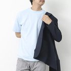 【ノーリーズ グッドマン/NOLLEY'S goodman / MEN】の《ビジカジ対応》【Quattro Seven】《吸水速乾/UVカット》カノコドレスT 25SS サックス|ID: prp329100004424262 ipo3291000000032245749